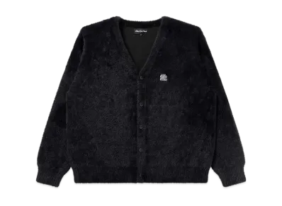 BlackEyePatch Og Label Shaggy Cardigan "Black"
