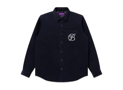 BlackEyePatch B Emblem Corduroy Shirt Jacket "Navy"