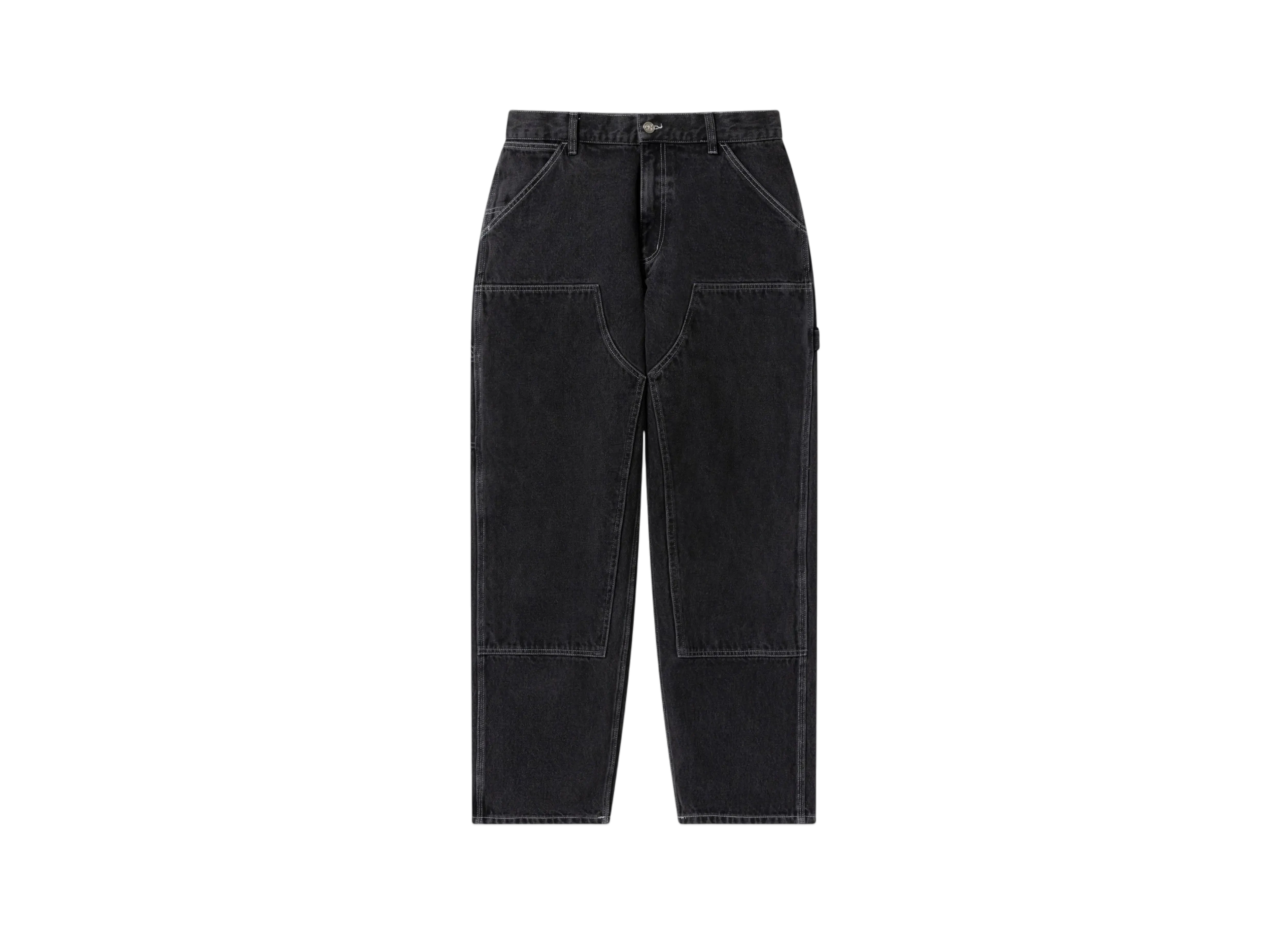 BlackEyePatch B Emblem Double Knee Denim Pants "Black"