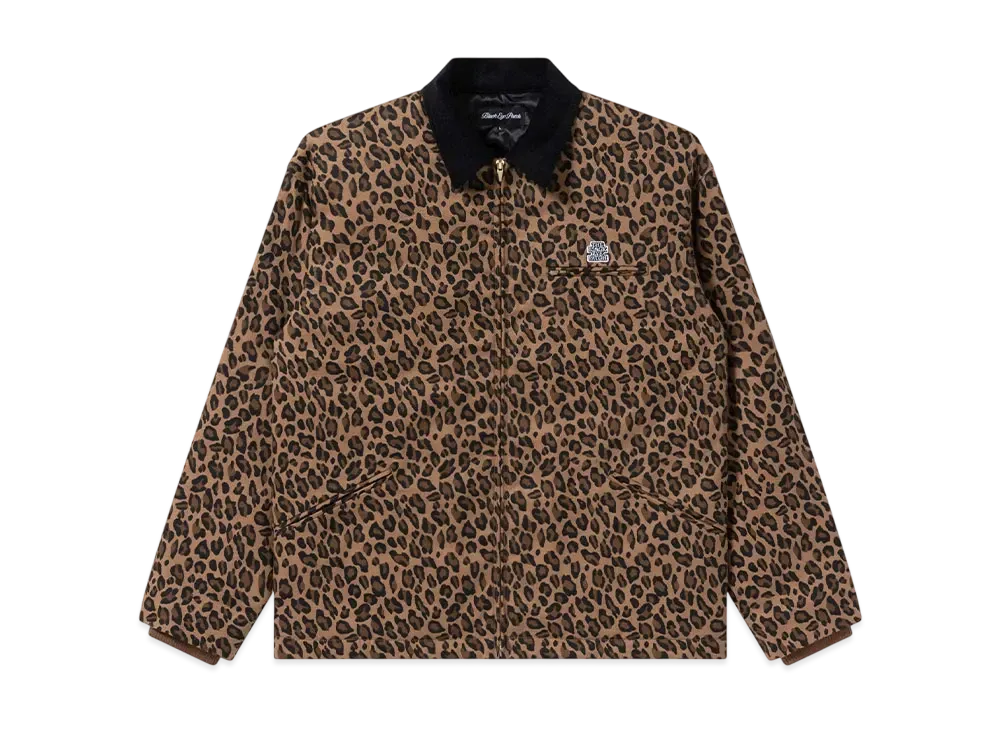 BlackEyePatch Og Label Leopard Work Jacket "Brown"
