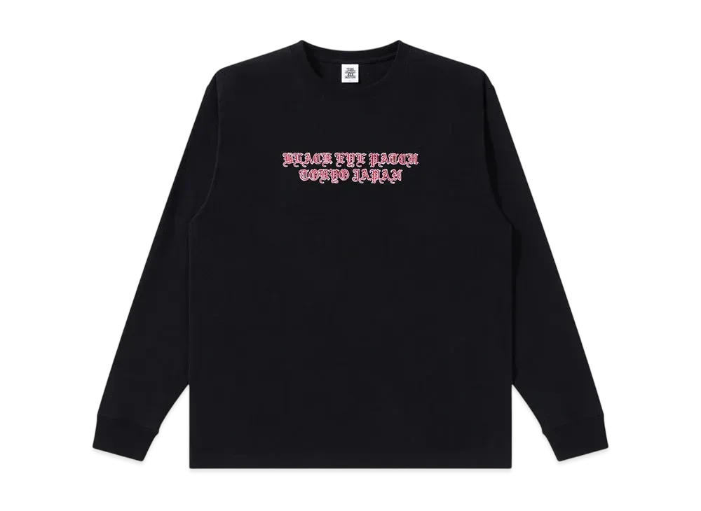 BlackEyePatch Lincoln Blackletters L/S Tee "Black"