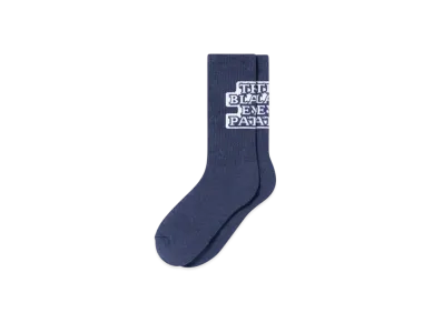BlackEyePatch Og Label Socks "Navy" BEPFW24AC74