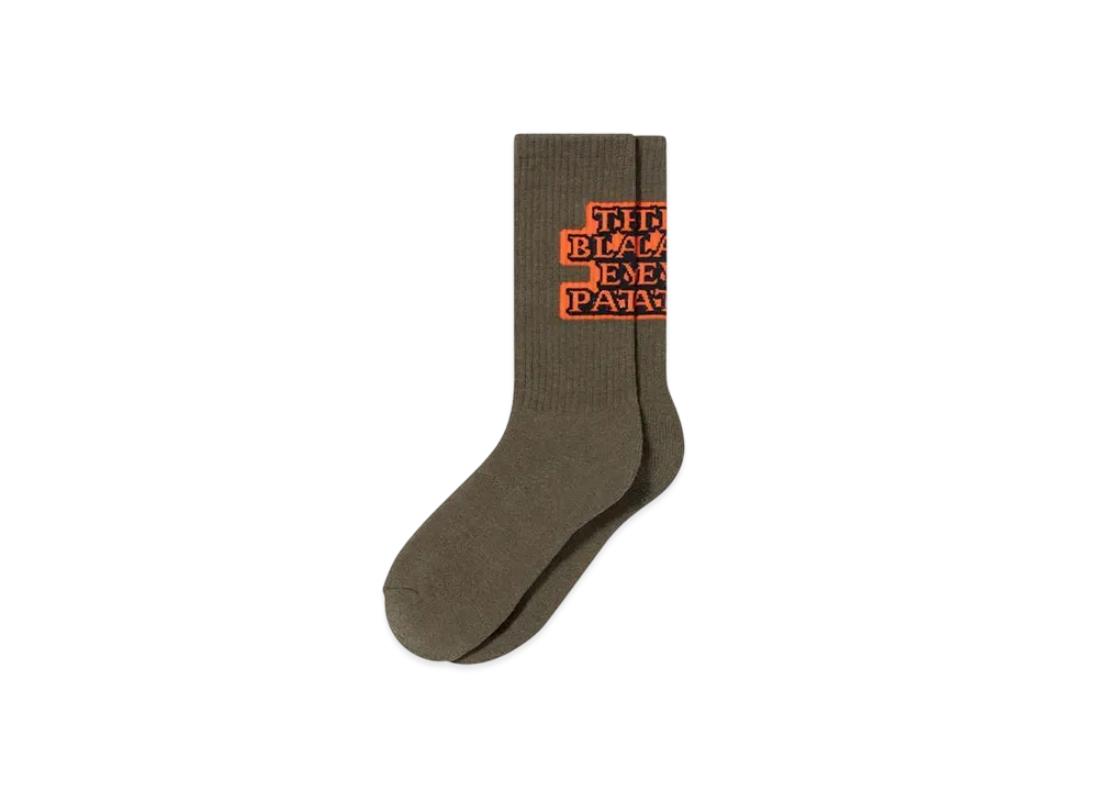 BlackEyePatch Og Label Socks "Olive"