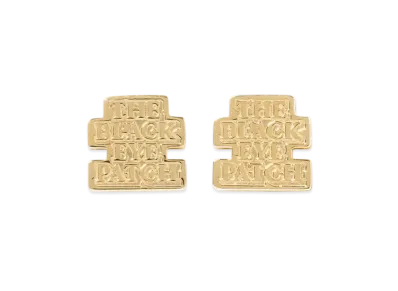BlackEyePatch Og Label Earrings "Gold"