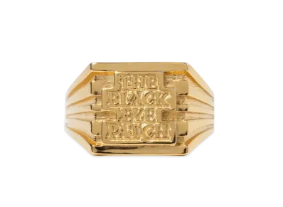 BlackEyePatch Og Label Ring "Gold"