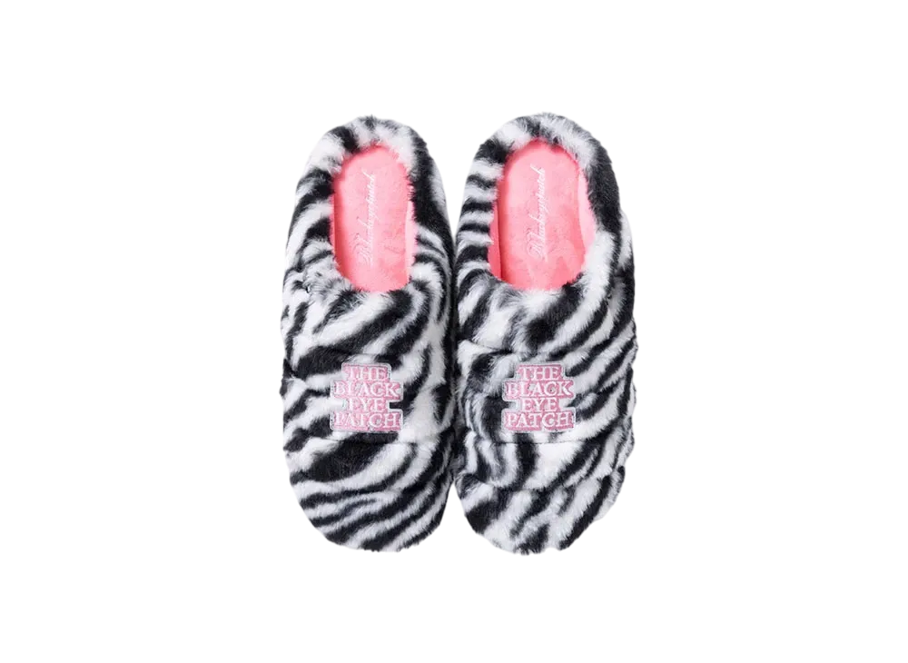 BlackEyePatch x SUBU Og Label Zebra Sandals "Zebra"
