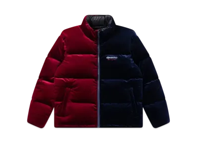 BlackEyePatch Spandex Logo 2 Tone Down Jacket "RedBlack"