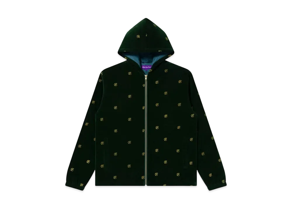BlackEyePatch B Emblem Patterned Jacket "Green"