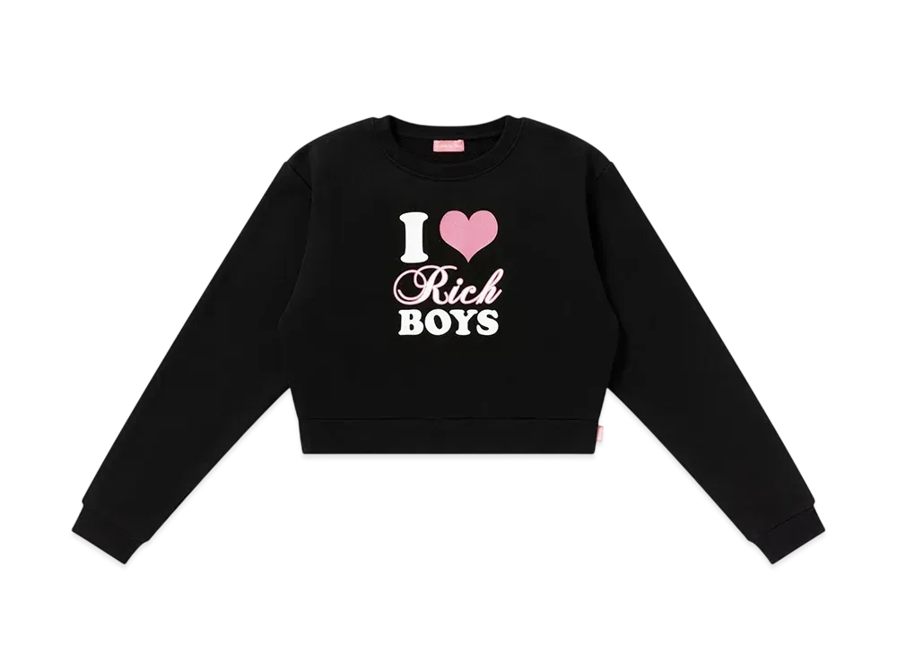 BlackEyePatch Rich Boys Crew Sweat "Black"