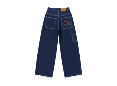BlackEyePatch Crowned B Painter Jeans "Indigo"