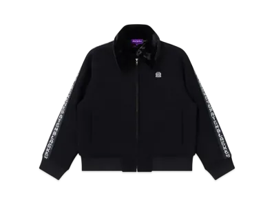 Blackeyepatch Kanji Taped OG Label Collared Jacket "Black"