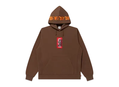 Blackeyepatch Hwc Label Hoodie "Brown"
