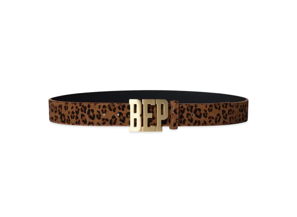美品 BLACK EYE PATCH LETTERS BELT 714P▲ CAMOUFLAGE LEATHER LETTERS BELT – BlackEyePatch