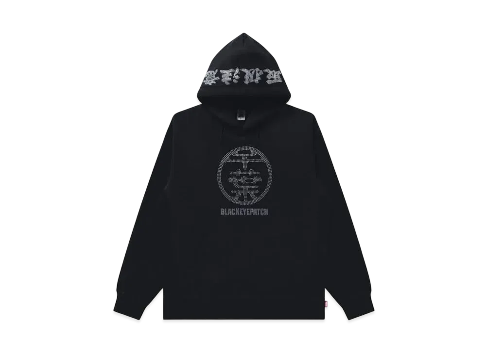 Blackeyepatch Yuki Chiba Star Rhinestone HWC Hoodie "Black"