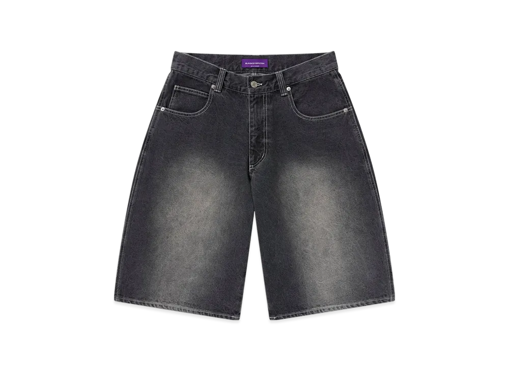 BlackEyePatch OG Dragon Baggy Denim Shorts "Black"