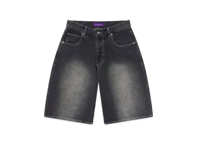 BlackEyePatch OG Dragon Baggy Denim Shorts "Black"