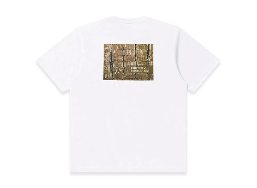 BlackEyePatch Stock Photo Tee "White"