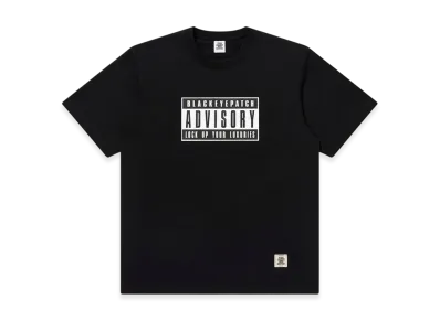 BlackEyePatch Advisory Label Tee "Black"