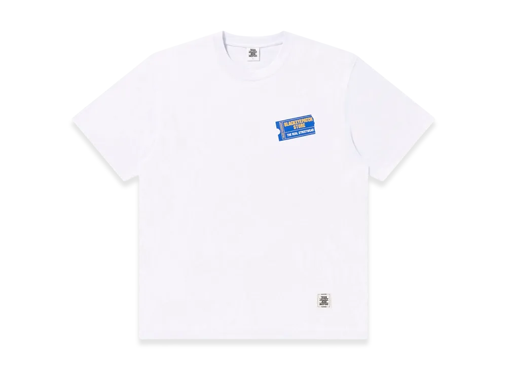 BlackEyePatch Rental Ticket Logo Tee "White"