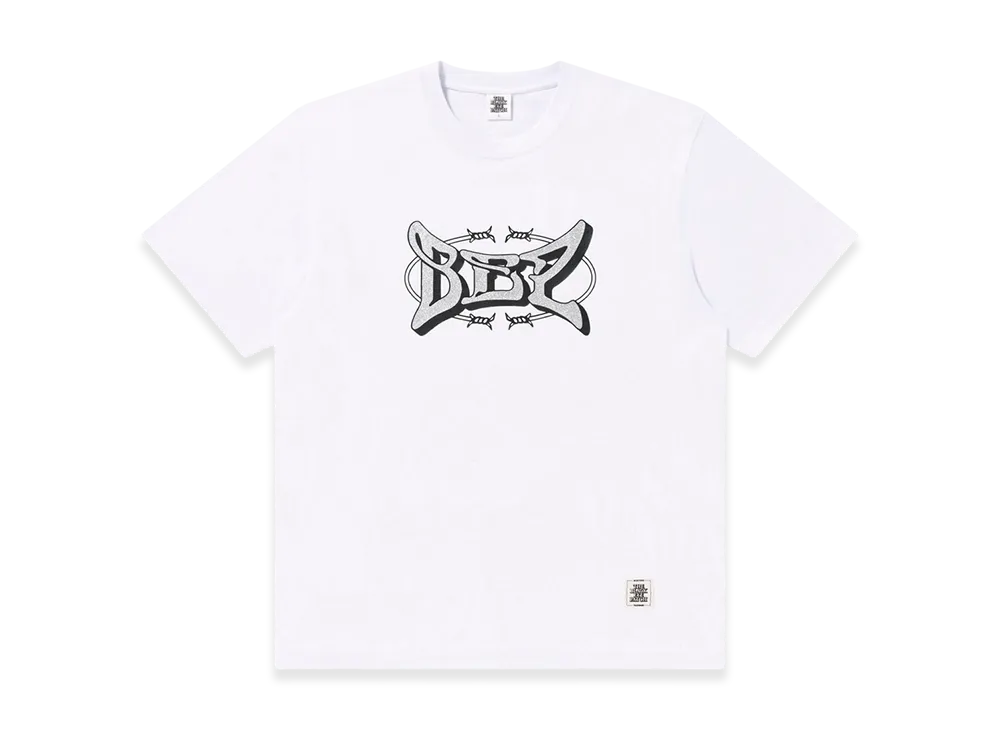 BlackEyePatch Wired Rider Logo Tee "White"