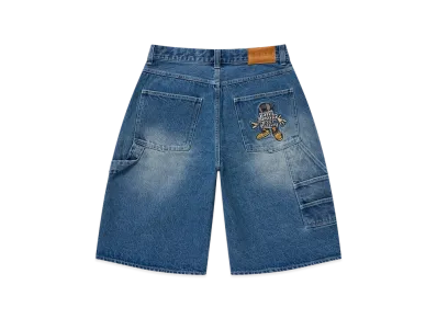 BlackEyePatch OG Boy Baggy Shorts "Indigo"