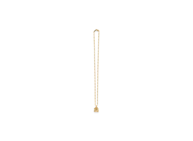 BlackEyePatch Bricked OG Label Pendant Necklace "Gold"