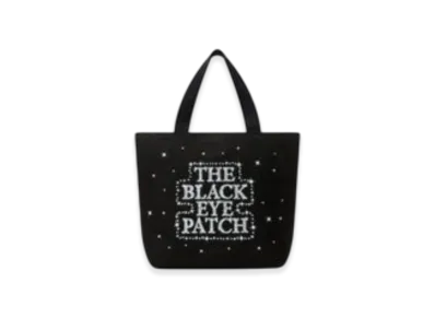 Blackeyepatch Shining OG Label Tote Bag Medium "Black"