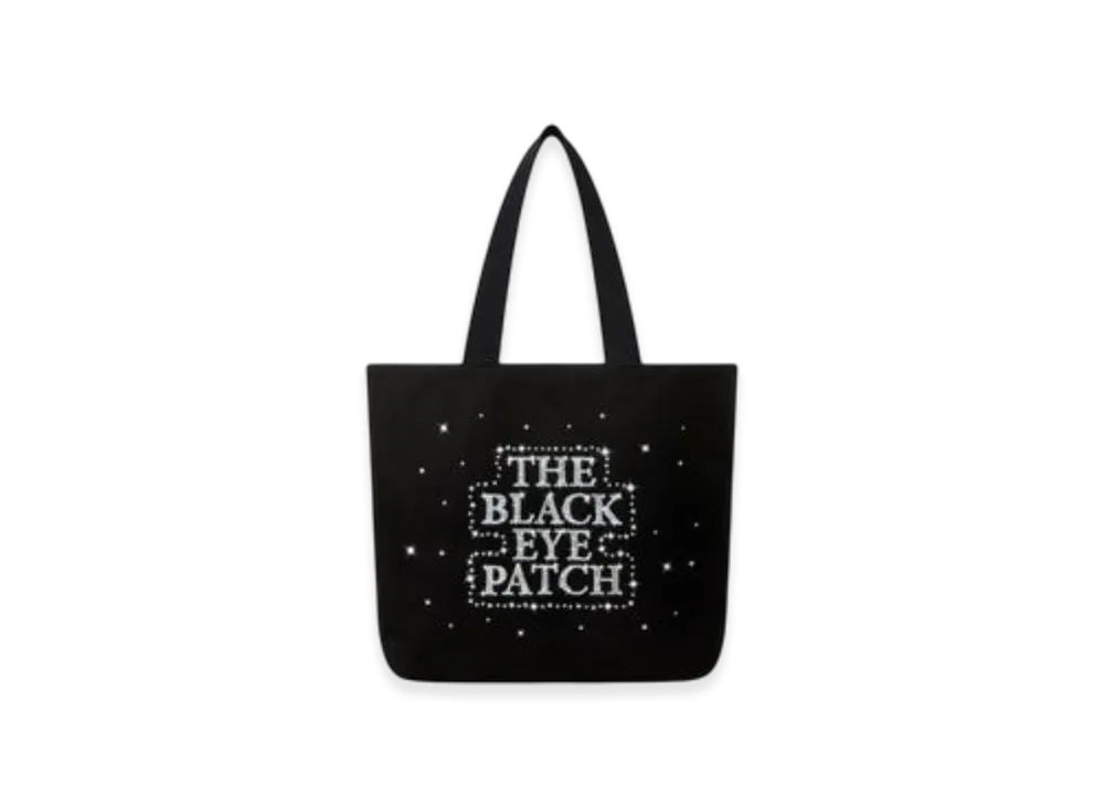 Blackeyepatch Shining OG Label Tote Bag Large "Black"