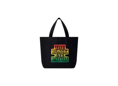 Blackeyepatch Rasta OG Label Mini Tote Bag "Black"
