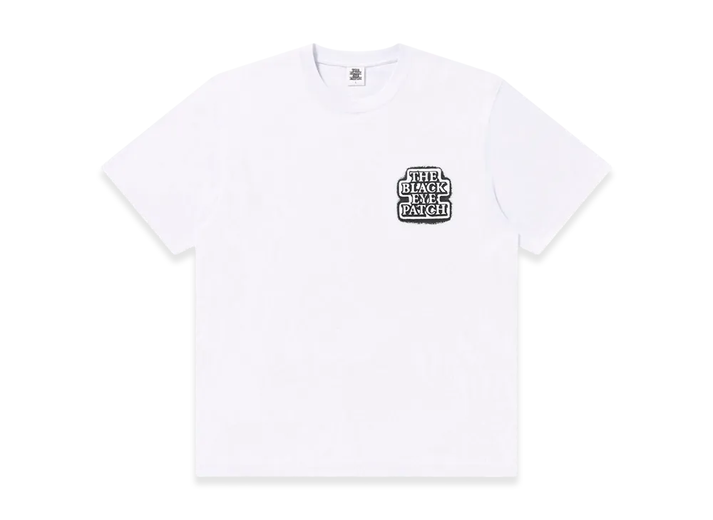 BlackEyePatch Sprayed OG Label Tee "White"