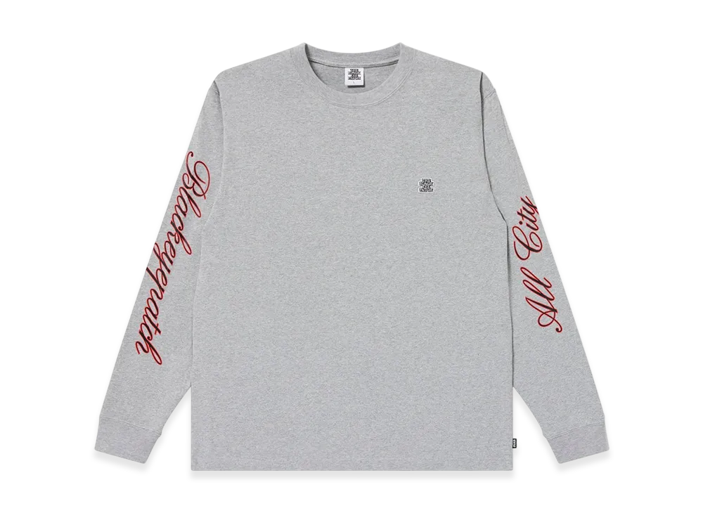 BlackEyePatch All City L/S Tee "Heather Gray"