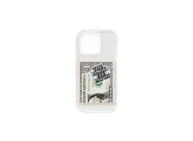 BlackEyePatch Dollar Bill Iphone Case (iPhone 14) "Clear"