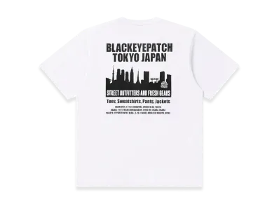 BlackEyePatch Small OG Tokyo City Tee "White"