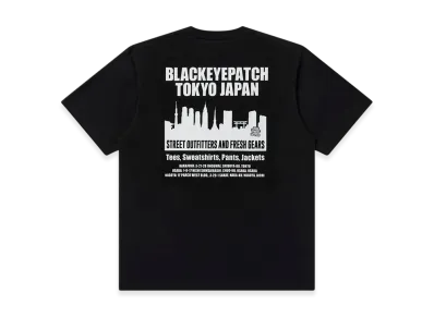 BlackEyePatch Small OG Tokyo City Tee "Black"