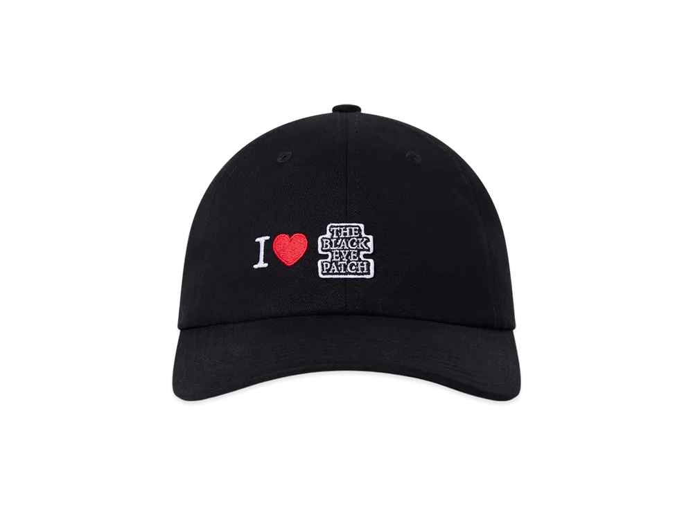 BlackEyePatch I Love BEP Small OG Cap "Black"