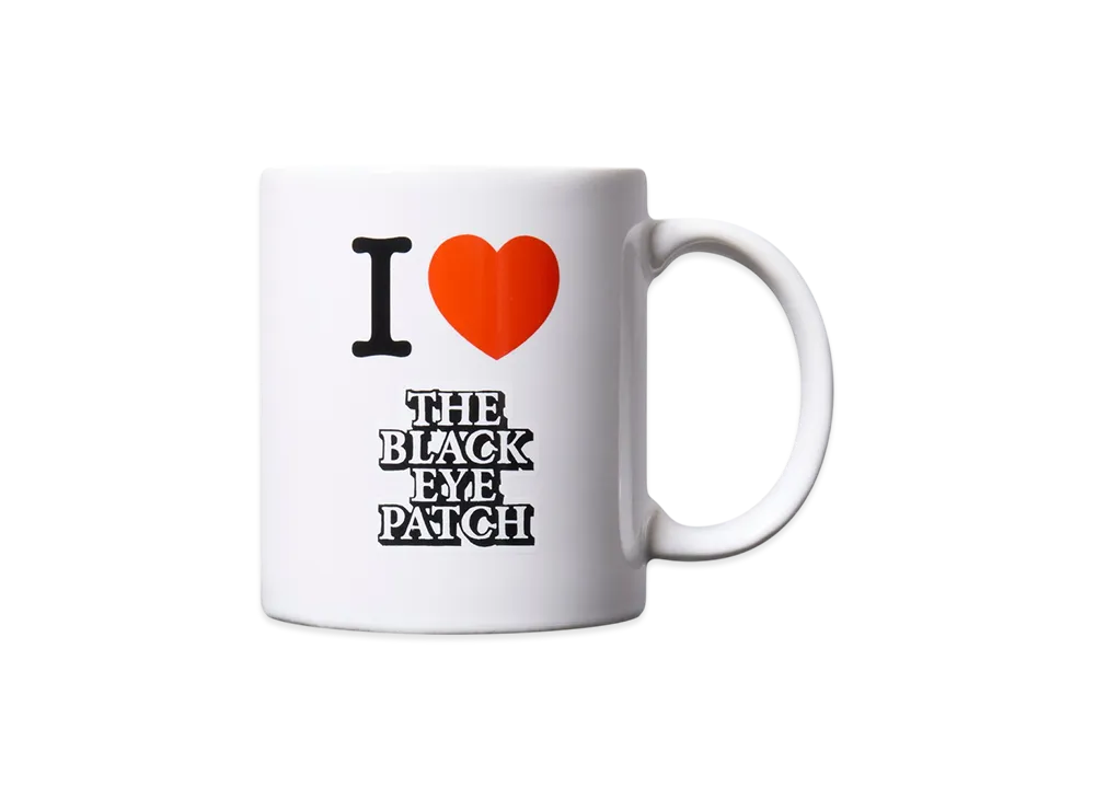 BlackEyePatch I Love BEP Mug "White"