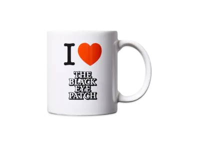 BlackEyePatch I Love BEP Mug "White"