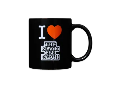 BlackEyePatch I Love BEP Mug "Black"