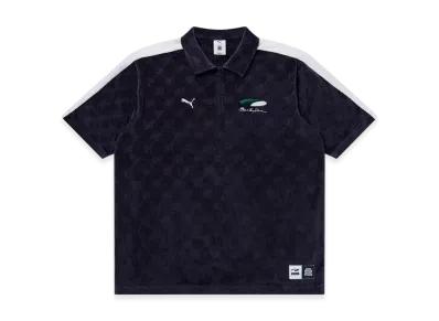 BlackEyePatch x PUMA Oval Logo Bep Monogram Velour Top "Navy"