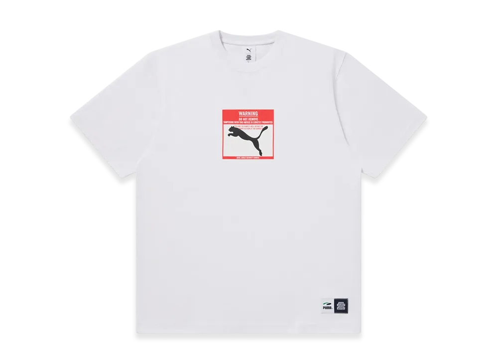 BlackEyePatch x PUMA Bep Do Not Remove Puma Label Tee "White"