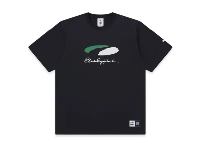 BlackEyePatch x PUMA Bep Autographed Puma Oval Logo Tee "Navy"