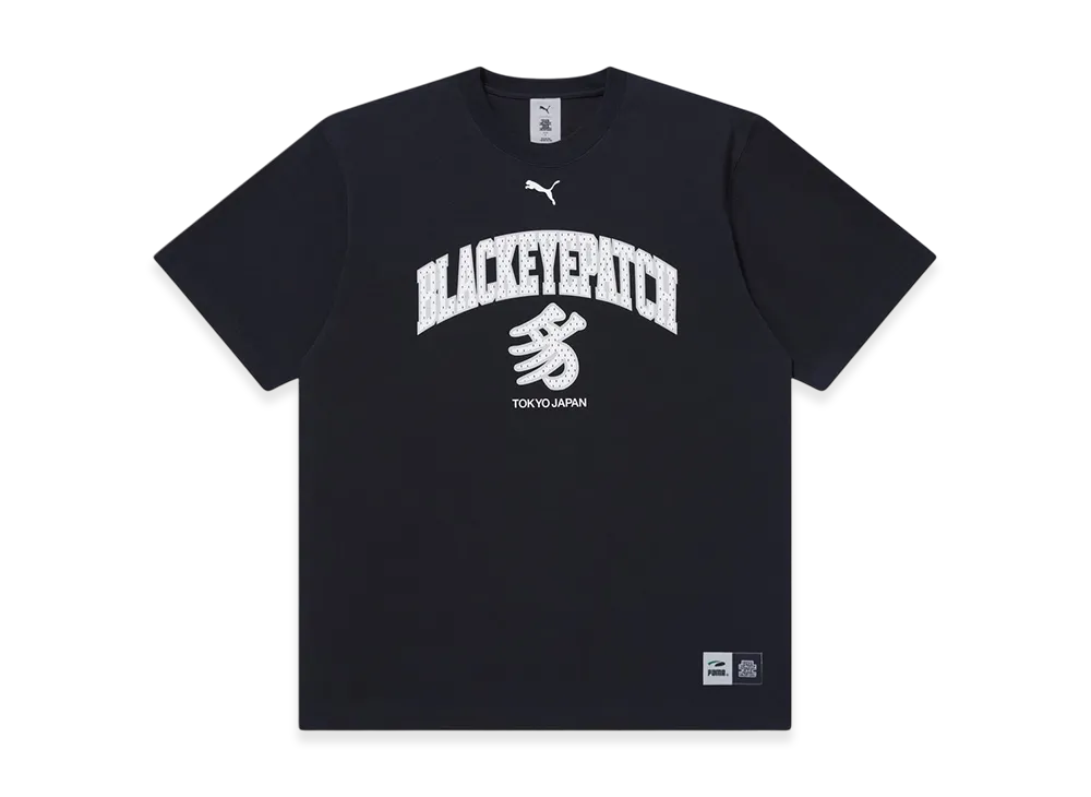 BlackEyePatch x PUMA Kanji Bep Team Logo Tee "Navy"