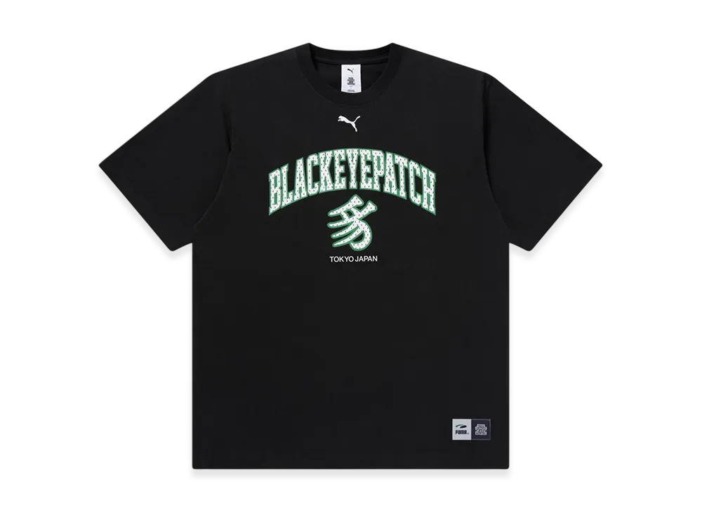 BlackEyePatch x PUMA Kanji Bep Team Logo Tee "Black"