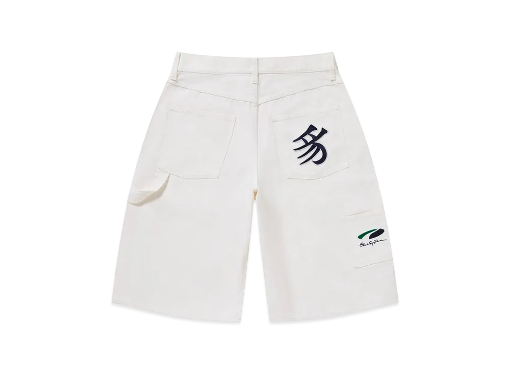 BlackEyePatch x PUMA Kanji Bep Twill Painter Shorts "White"