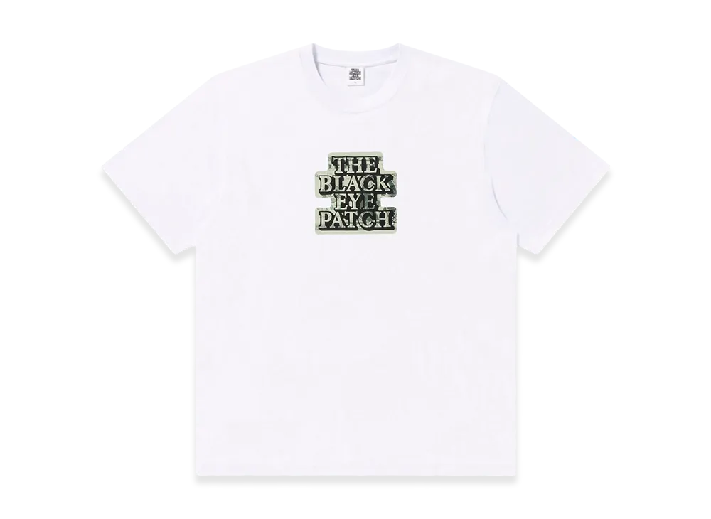 BlackEyePatch Dollar Bill OG Label Tee "White"