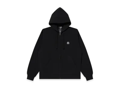 BlackEyePatch Small OG Thermal Zip Hoodie "Black"