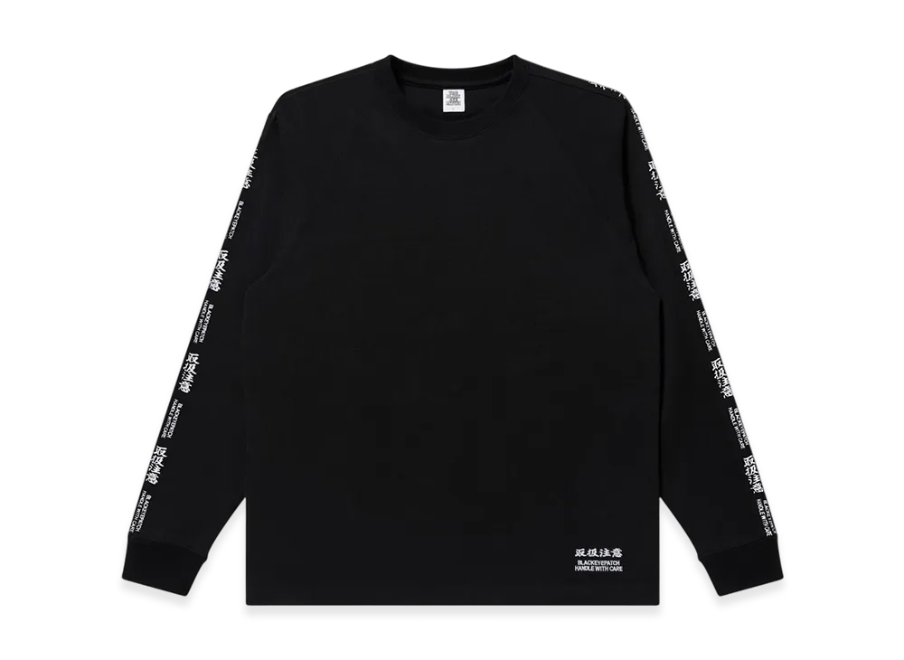 BlackEyePatch Kanji Taped L/S Tee "Black"