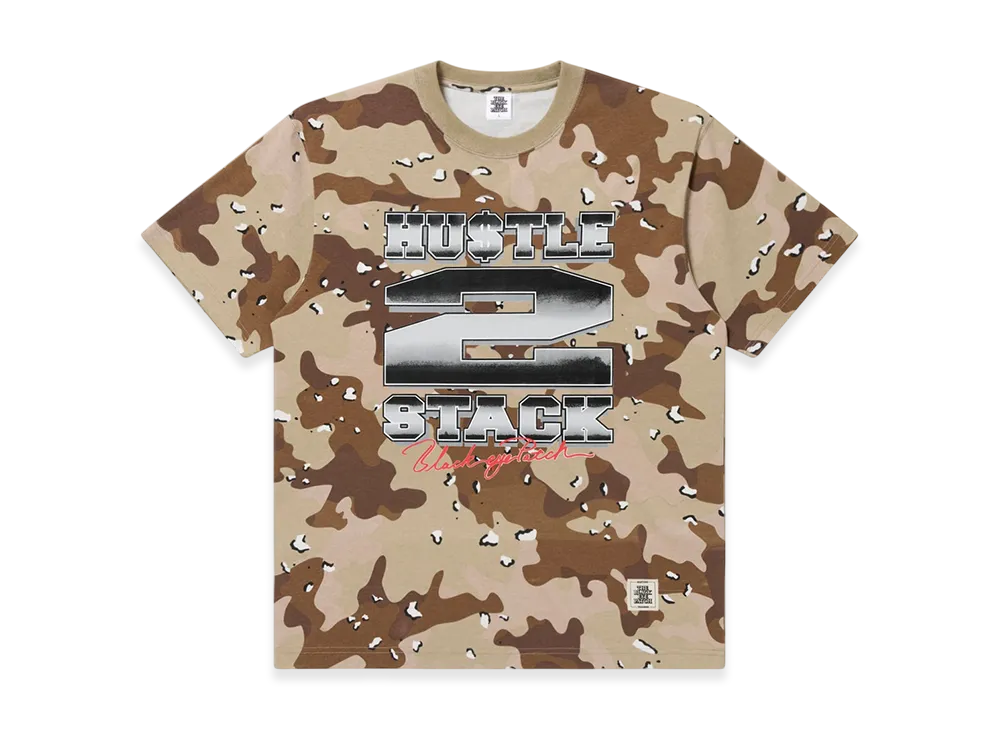 BlackEyePatch Hustle 2 Stack Tee "Desert Camo"