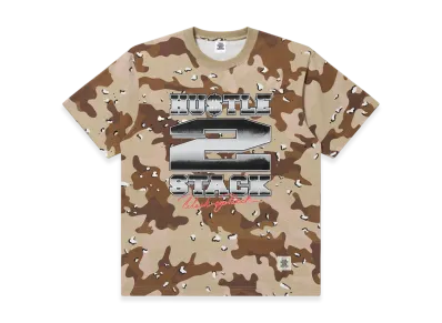 BlackEyePatch Hustle 2 Stack Tee "Desert Camo"