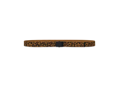 BlackEyePatch Leopard Patterned GI Belt "Brown"